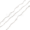 Non-Tarnish 304 Stainless Steel Link Chains STAS-D084-36P-3