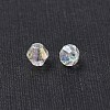 Bicone AB Color Plated Eco-Friendly Transparent Acrylic Beads X-TACR-A003-4mm-22-3
