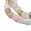 Natural Morganite Beads Strands G-P497-01E-33-4