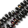 Electroplate Glass Beads GLAA-WH0023-29F-1