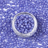 Frosted Colours Glass Beads SEED-S040-02A-01-2