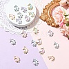 10Pcs Alloy Glass Pendants FIND-YW0008-90A-4
