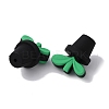 Leaf Pot Food Grade Eco-Friendly Silicone Beads SIL-WH0014-18E-2