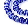 Handmade Foil Glass Beads Strands FOIL-N033-05B-3