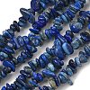 Natural Lapis Lazuli Chip Beads Strands G-E271-121-1