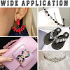 Acrylic Rhinestone Flat Back Cabochons DIY-GF0009-17A-5