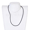 Leather Braided Cord Wrap Bracelets/Necklaces BJEW-JB03919-01-3