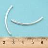 925 Sterling Silver Tube Beads STER-Q191-03A-S-4
