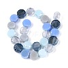 Electroplate Glass Beads Strands X-EGLA-N022-03A-A04-2