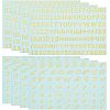 8Pcs 2 Styles Brass Self-Adhesive Picture Stickers STIC-OC0001-02-1