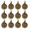 Tibetan Style Alloy Charms MLF0339Y-NF-1
