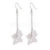 Natural Quartz Crystal Chips Beaded Jewelry Set SJEW-JS01231-05-5
