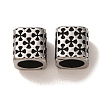 304 Stainless Steel European Beads SA-CBA9DCB-34AS-1