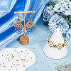 Rack Plating and PVD Vacuum Plating Brass Round Spacer Beads FIND-SP0002-24B-4