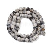 Natural Fire Crackle Agate Beads Strands G-C082-A01-42-3