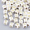  50g Plated Acrylic Beads SACR-TA0001-17B-1