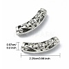 Hollow Tibetan Style Alloy Beads TIBEB-YW0001-23-2