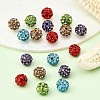 Pave Disco Ball Beads RB-Q195-A6mm-M-4
