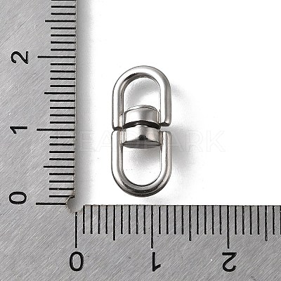 304 Stainless Steel Swivel Clasps STAS-U051-03D-P-1