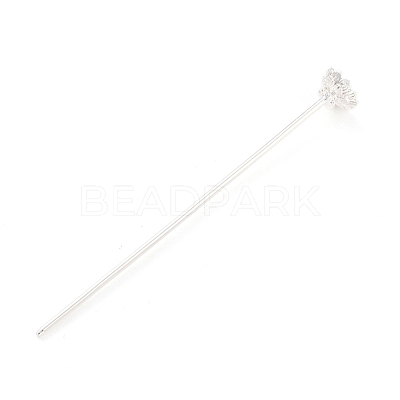 Alloy Hair Stick Findings FIND-O002-02S-1