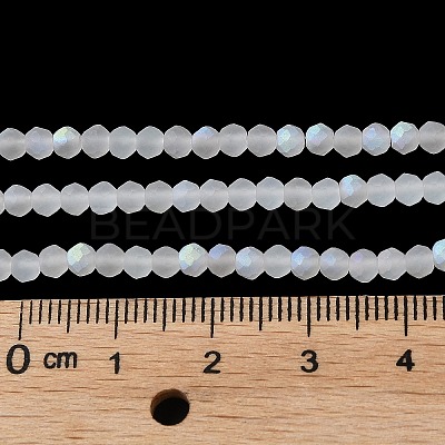 Transparent Glass Beads Strands LS-EGLA-A044-T1mm-MB19-1