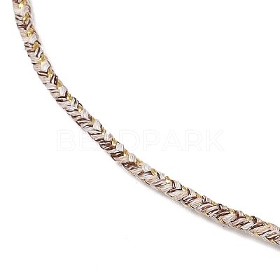 2.5MM Round Nylon Cotton Cord Necklace Making NJEW-C106-01G-09-1