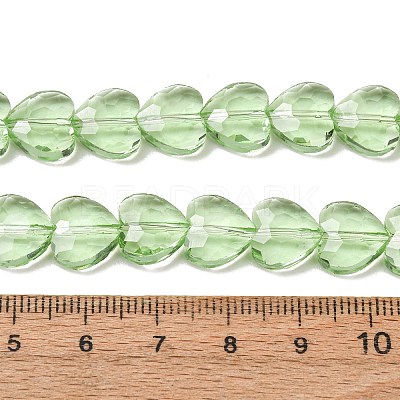 Transparent Glass Beads Strands GL-CBA7A17-03A-06-1