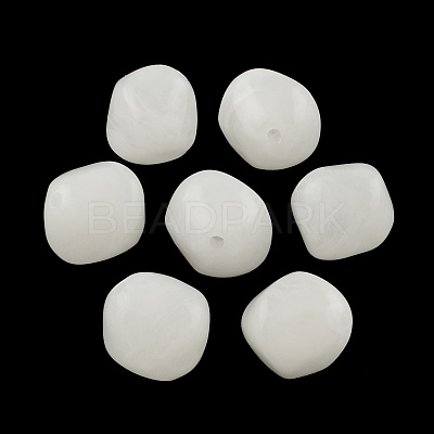 Bicone Imitation Gemstone Acrylic Beads OACR-R024-25-1