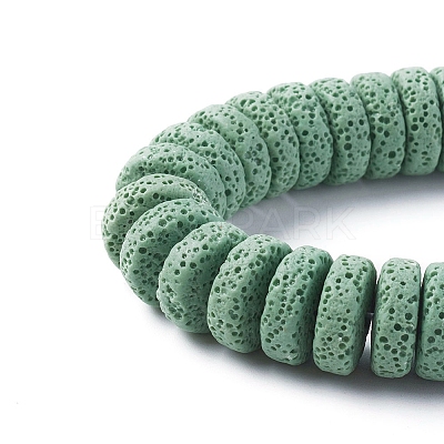 Natural Lava Rock Beads Strands G-F671-02B-16-1