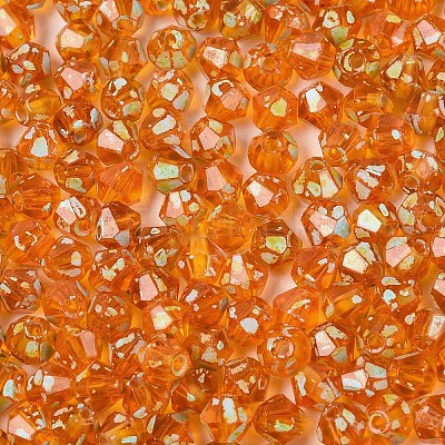 Picasso Baking Paint Glass Seed Beads SEED-N007-37J-1