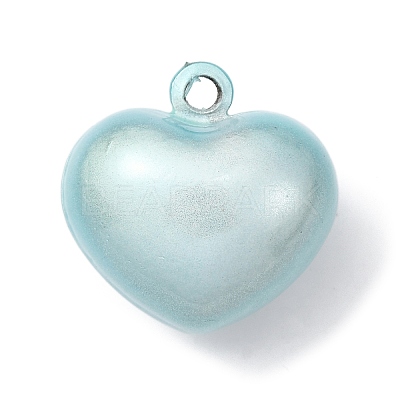 Spray Printed Alloy Bell Pendants KK-P252-A01-1
