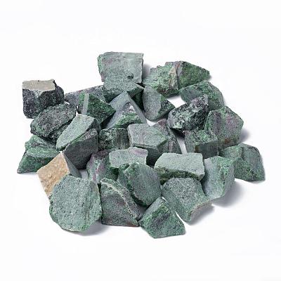 Rough Raw Natural Ruby in Zoisite Beads G-F710-02-1