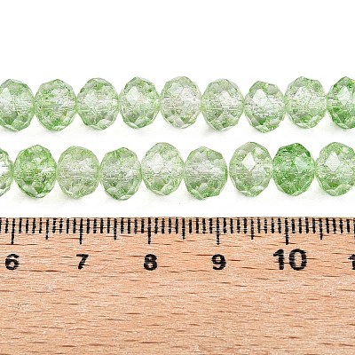 Transparent Glass Beads Strands X-GLAA-T023-4mm-A02-1