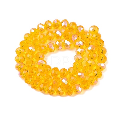 Electroplate Glass Beads Strands EGLA-A044-T8mm-L05-1