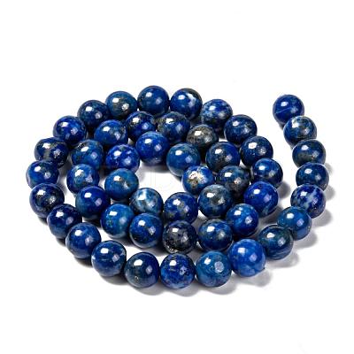 Natural Lapis Lazuli Bead Strands X-G-G953-01-8mm-1