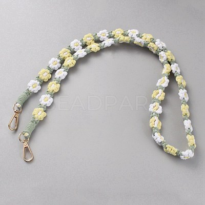 Cotton Rope Shoulder Phone Straps AJEW-WH20026-01P-1