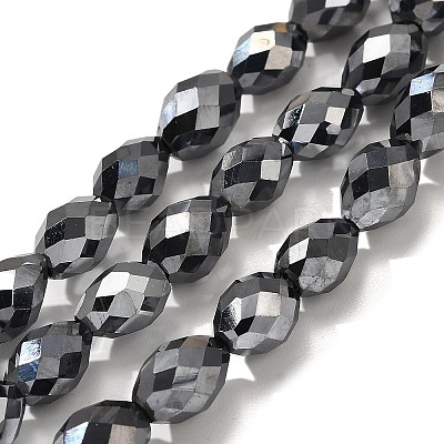 Terahertz Stone Beads Strands G-L613-B02-01-1
