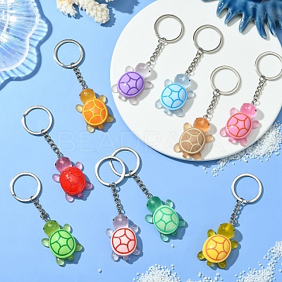 Tortoise Resin Keychain KEYC-YW00149-01-1