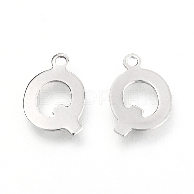 Non-Tarnish 201 Stainless Steel Charms X-STAS-C021-06P-Q-1