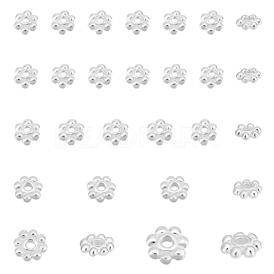 24pcs 925 Sterling Silver Spacer Beads STER-PH0002-53-1