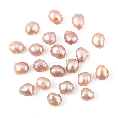 10Pcs Natural Cultured Freshwater Pearl Beads PEAR-YW0001-07A-1