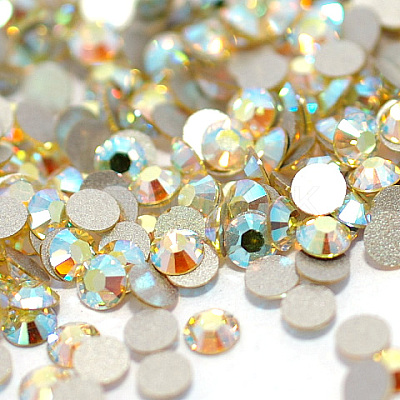 Glass Flat Back Rhinestone RGLA-C002-SS20-213AB-1