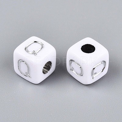 Opaque Acrylic Beads SACR-T035-03Q-1