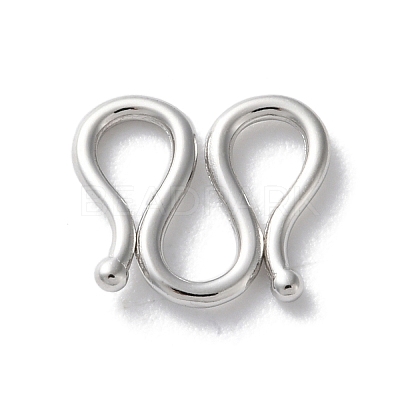 999 Fine Silver Hook and S-Hook Clasps STER-P063-03P-1