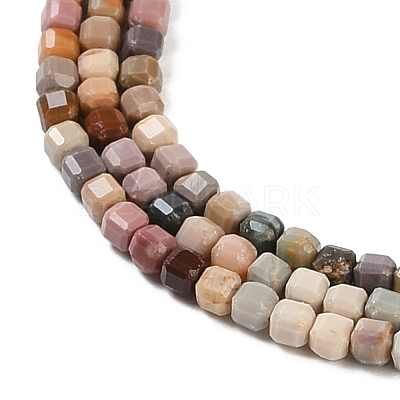 Natural Agate Beads Strands G-G991-C02-01-1