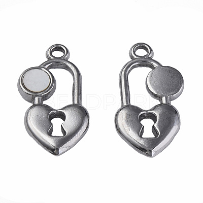 304 Stainless Steel Charms STAS-N087-53-05P-1