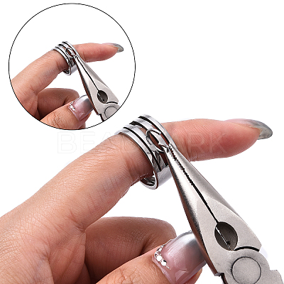 100Pcs 304 Stainless Steel Open Jump Rings STAS-YW0004-0.5x3-P-1