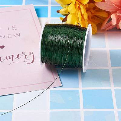 Round Copper Beading Wire for Jewelry Making YS-TAC0004-0.3mm-06-1