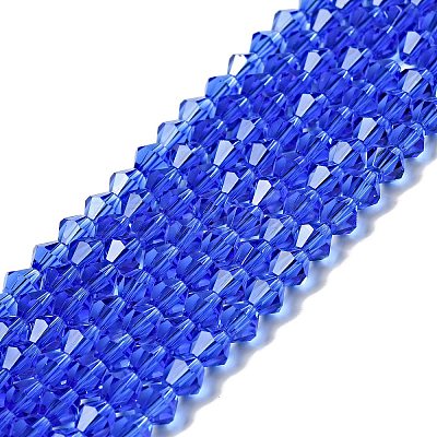 Imitation Austrian Crystal 5301 Bicone Beads GLAA-S026-6mm-02-1