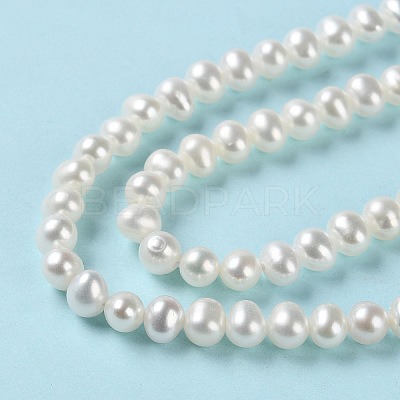 Natural Cultured Freshwater Pearl Beads Strands PEAR-E018-41-1